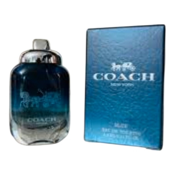 Coach Blue Eau De Toilette 2 Fl Oz Bottle Full Size New And Sealed Package Mens - Picture 10 of 10
